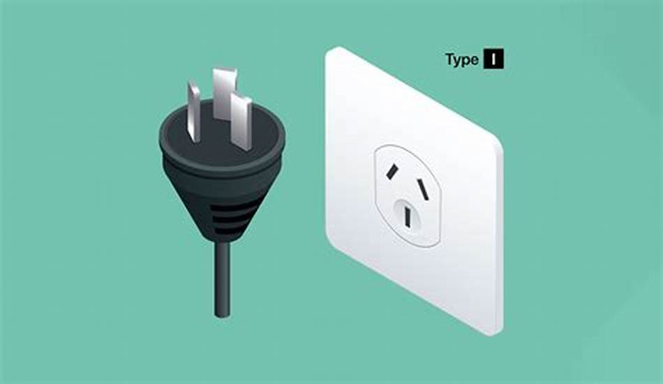 Close-up of Type I plug and socket