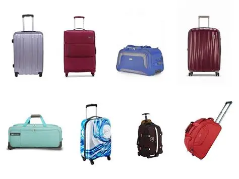 Different types of luggage options for China travel
