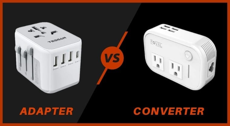 Flowchart showing decision process for adapters vs converters