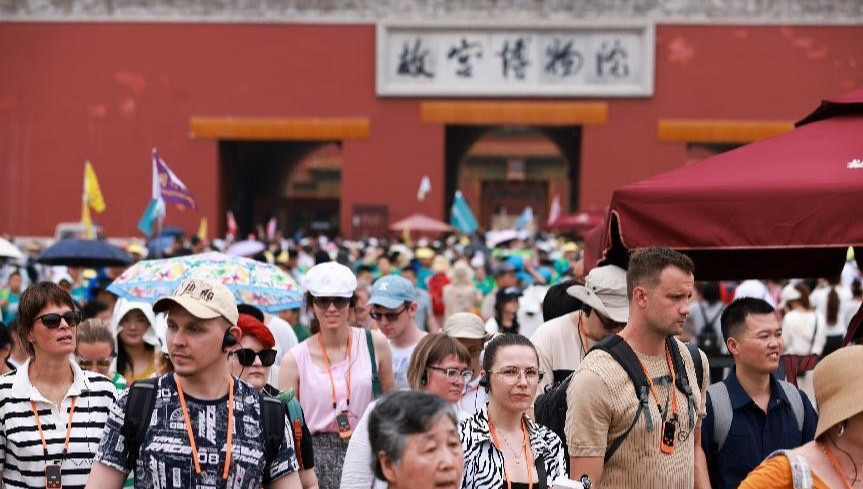 Happy travelers enjoying China's diverse landscapes