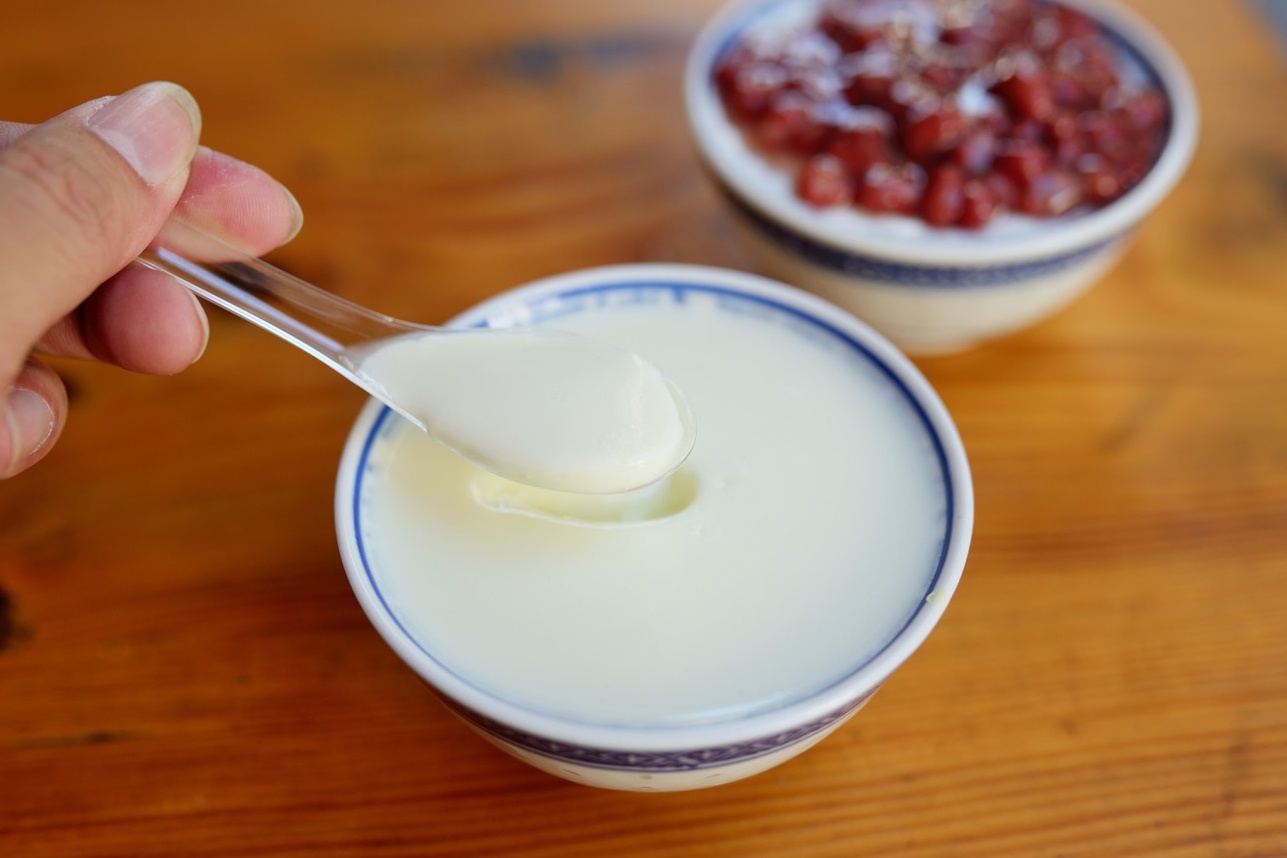  A bowl of Ginger Milk Curd