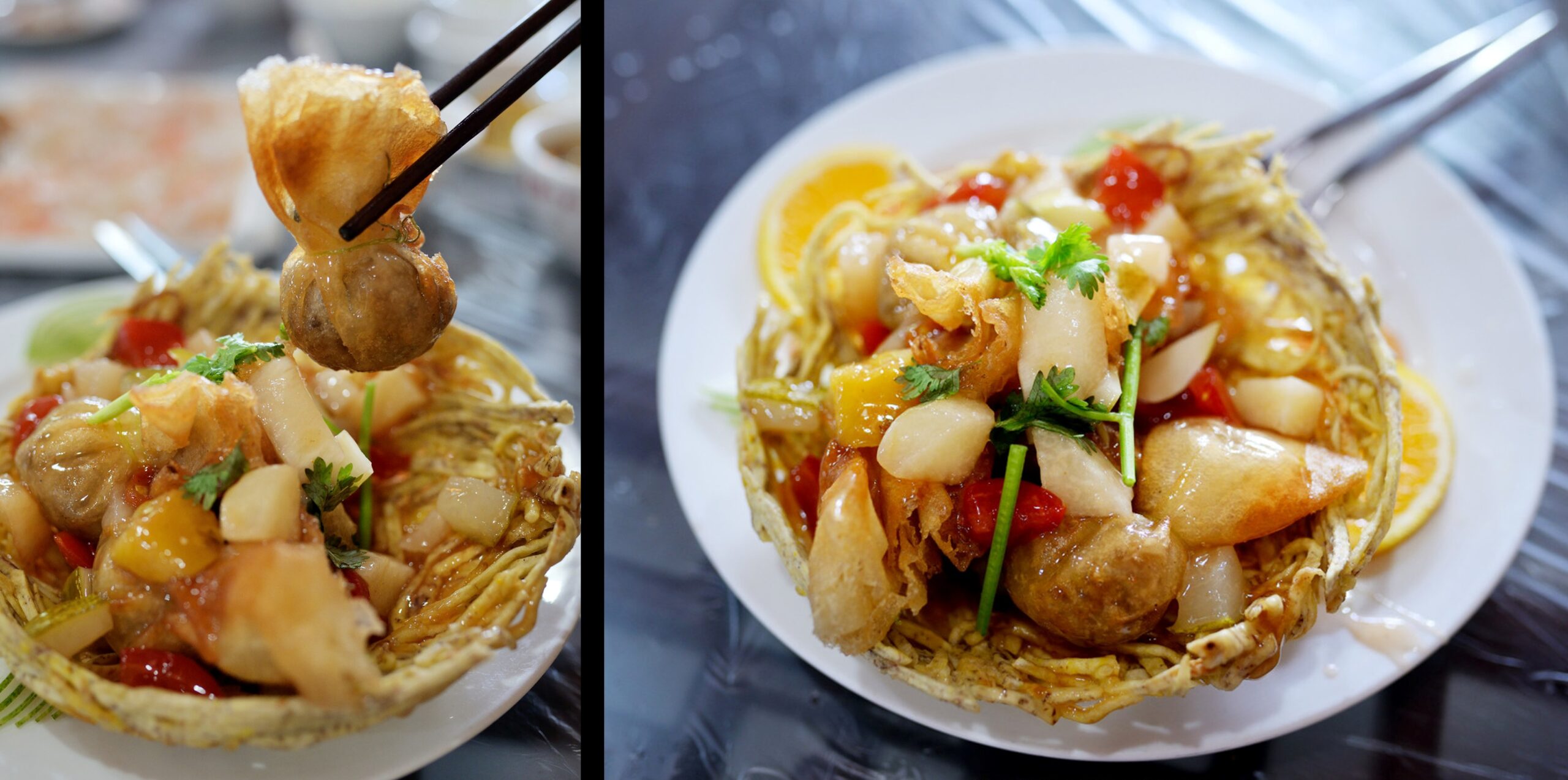  A close-up of the Birds Nest