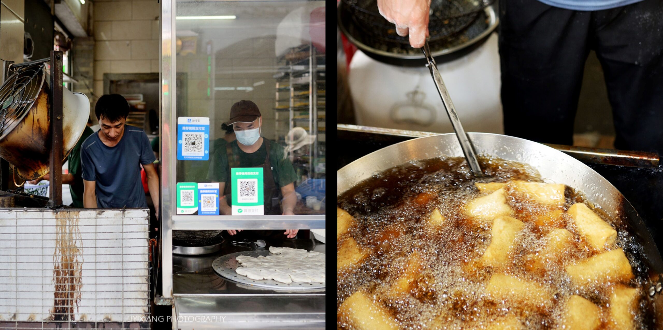 perfectly crispy Chaozhou spring roll held up