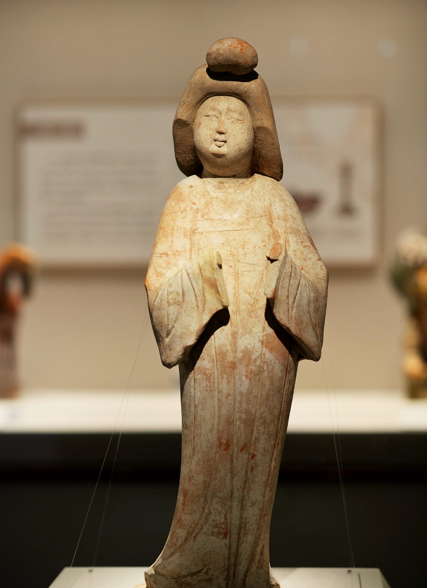 Historical artifacts displayed inside Shenzhen Museum