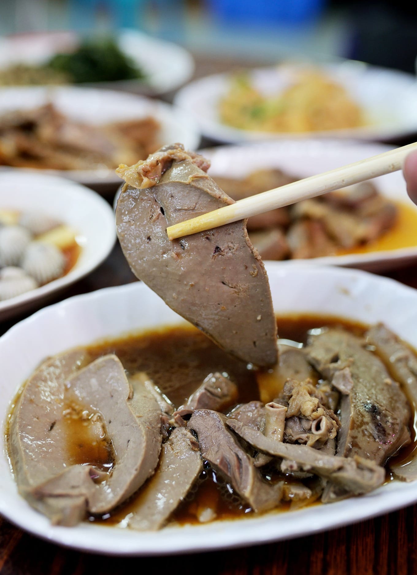 Chaoshan braised goose and goose liver served cold