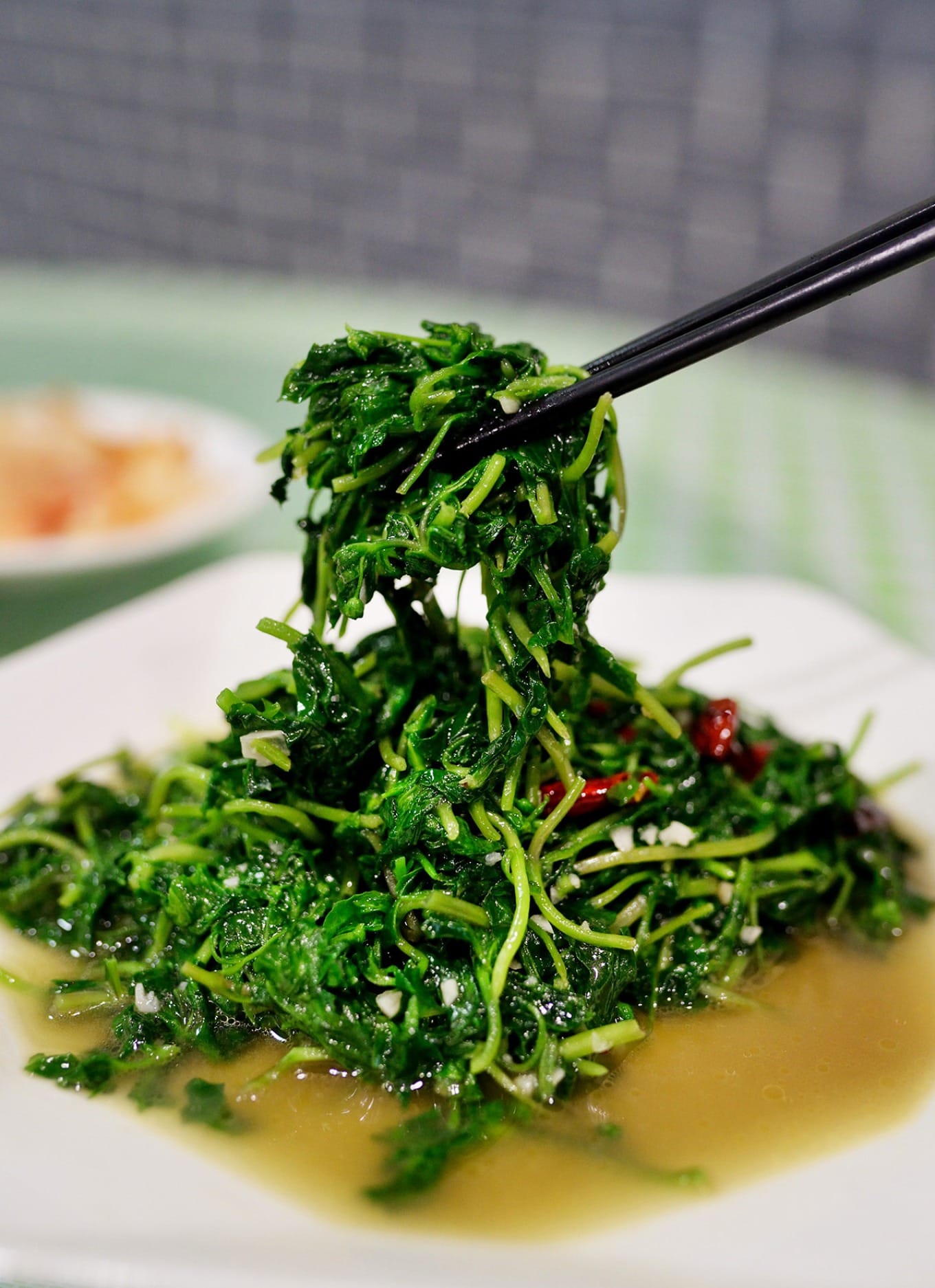 Interior or signage detail of Lao Wu's Family Restaurant