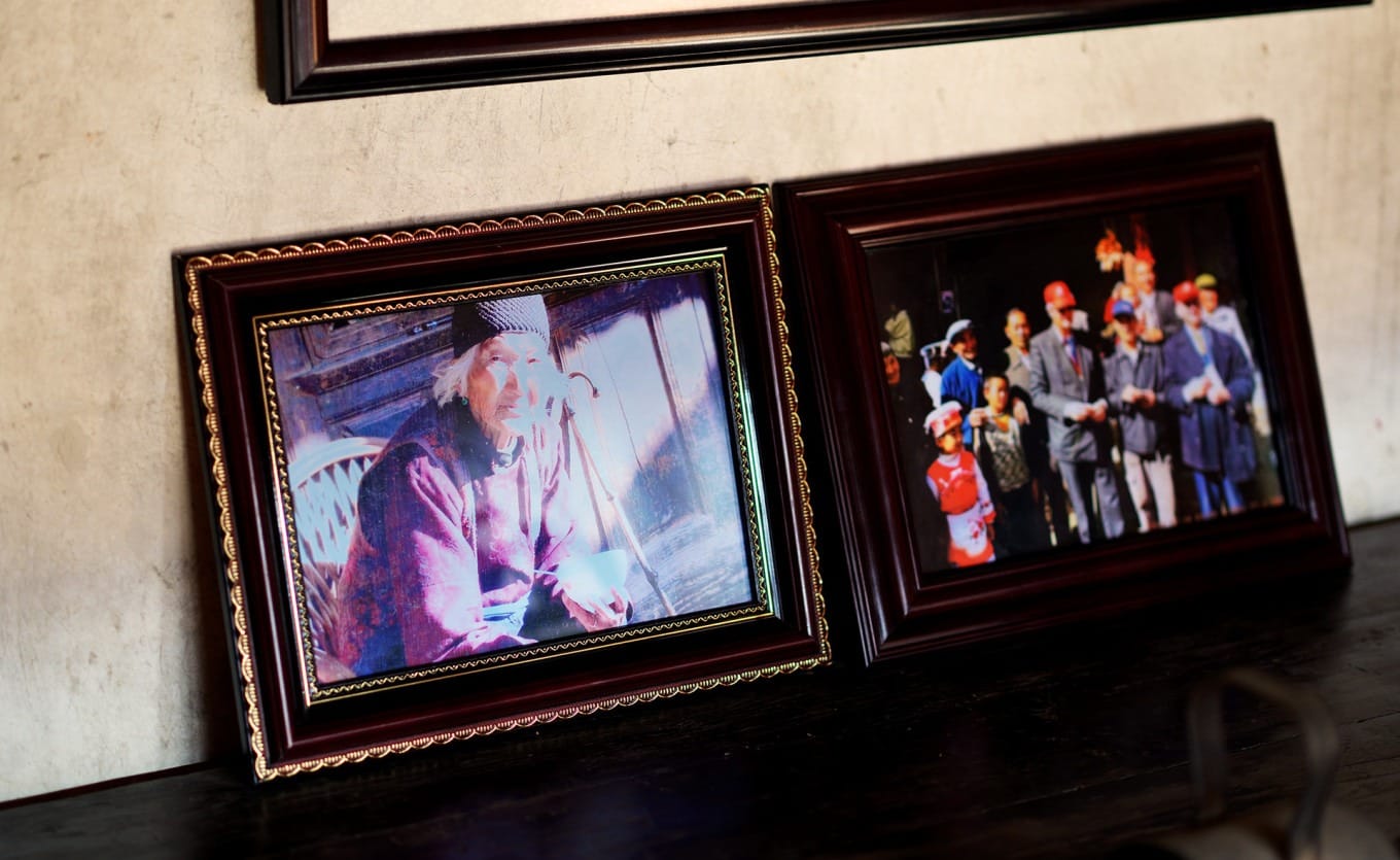 Historical photo or artifact related to Madame Zhao, the female caravan leader