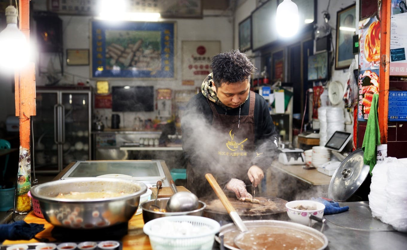 Fresh Xilu lotus roots showing their starchy interior texture