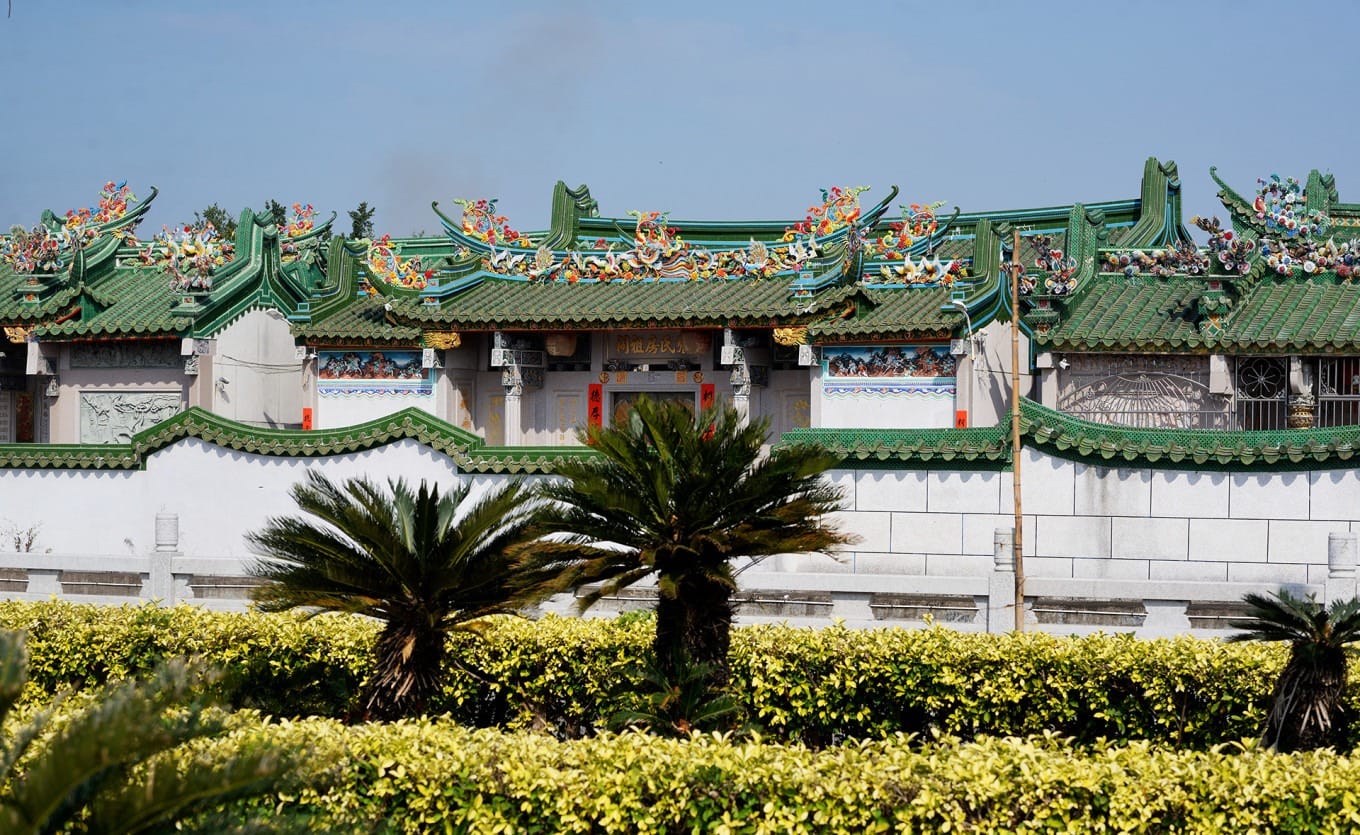 Detailed architecture of Xu and Zhang clan ancestral temples