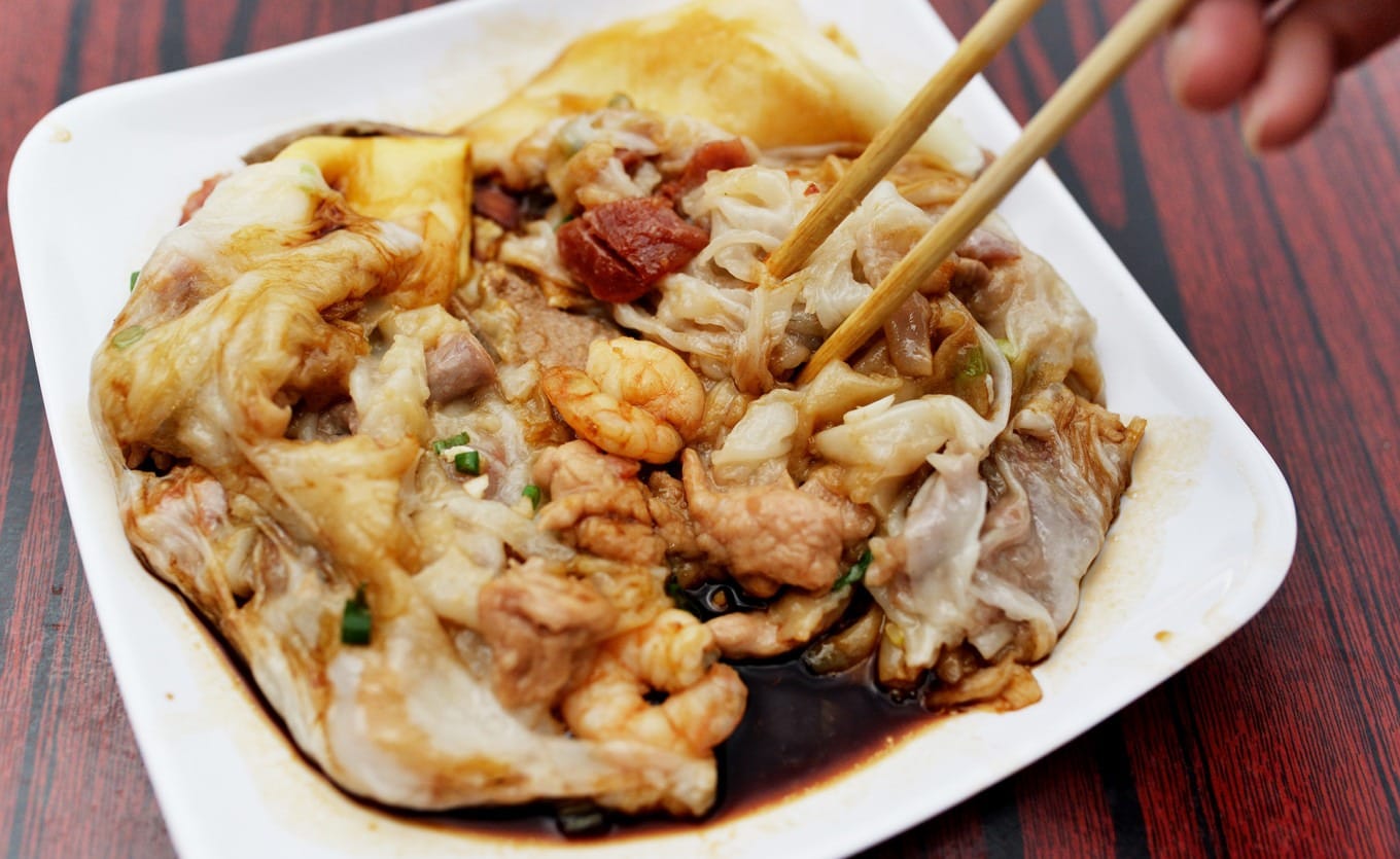 Cheong Fun, a thin and flavorful rice noodle roll