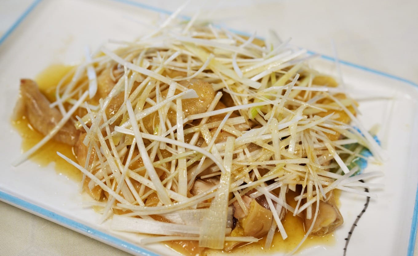 Doupiji dish served at Pinxiang Restaurant