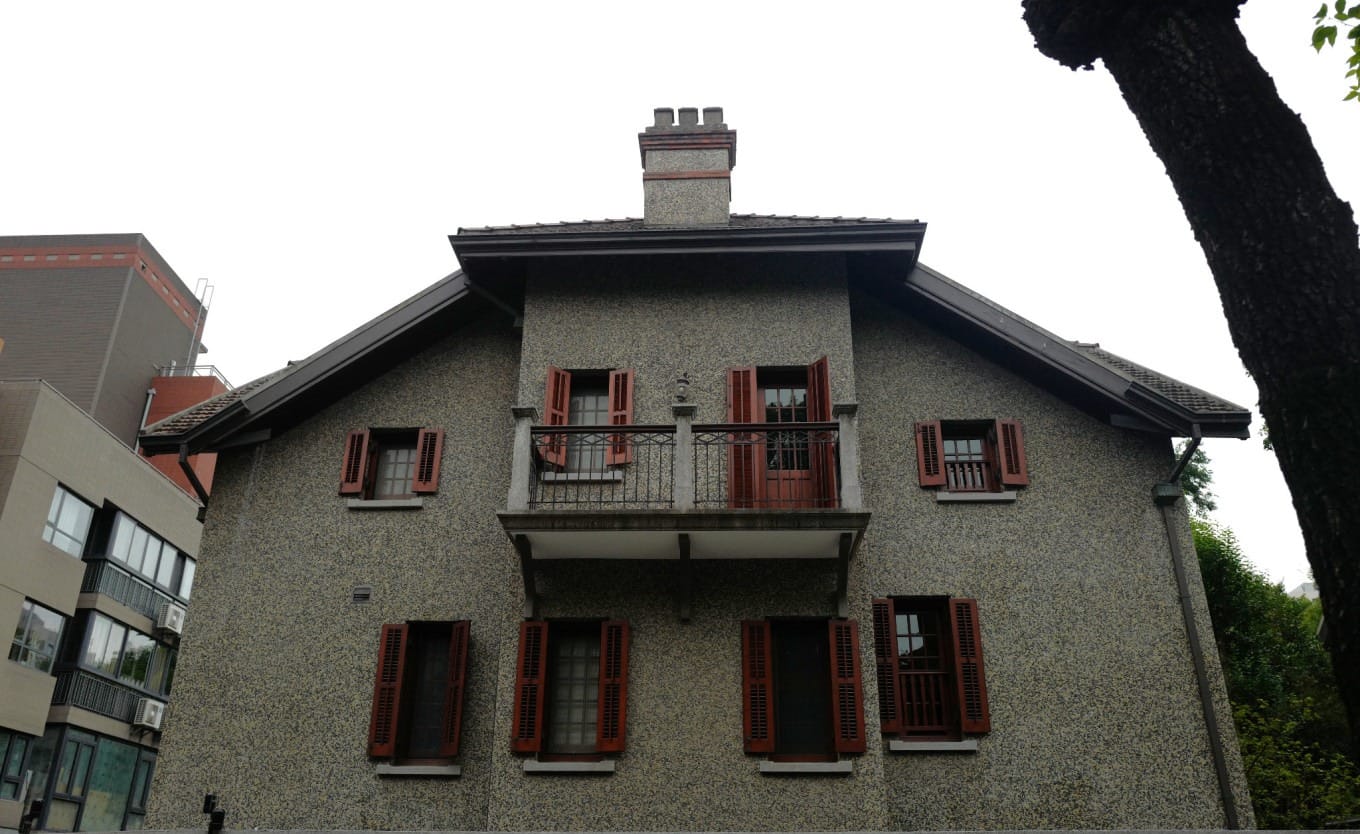 Historic building at 63 Sinan Road, the former residence of Qin Zhen