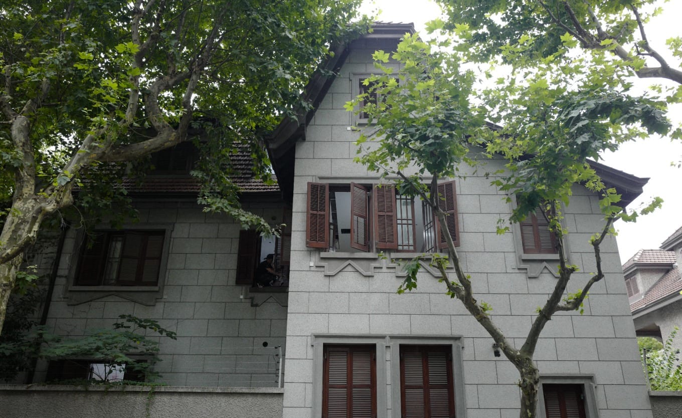 Historic mansion at 60-70 Sinan Road, once home to Zhang Jingjiang
