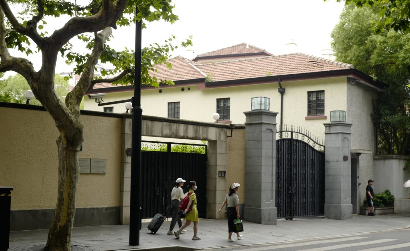 The other Spanish garden villa at 117 Lane 2, Wukang Road