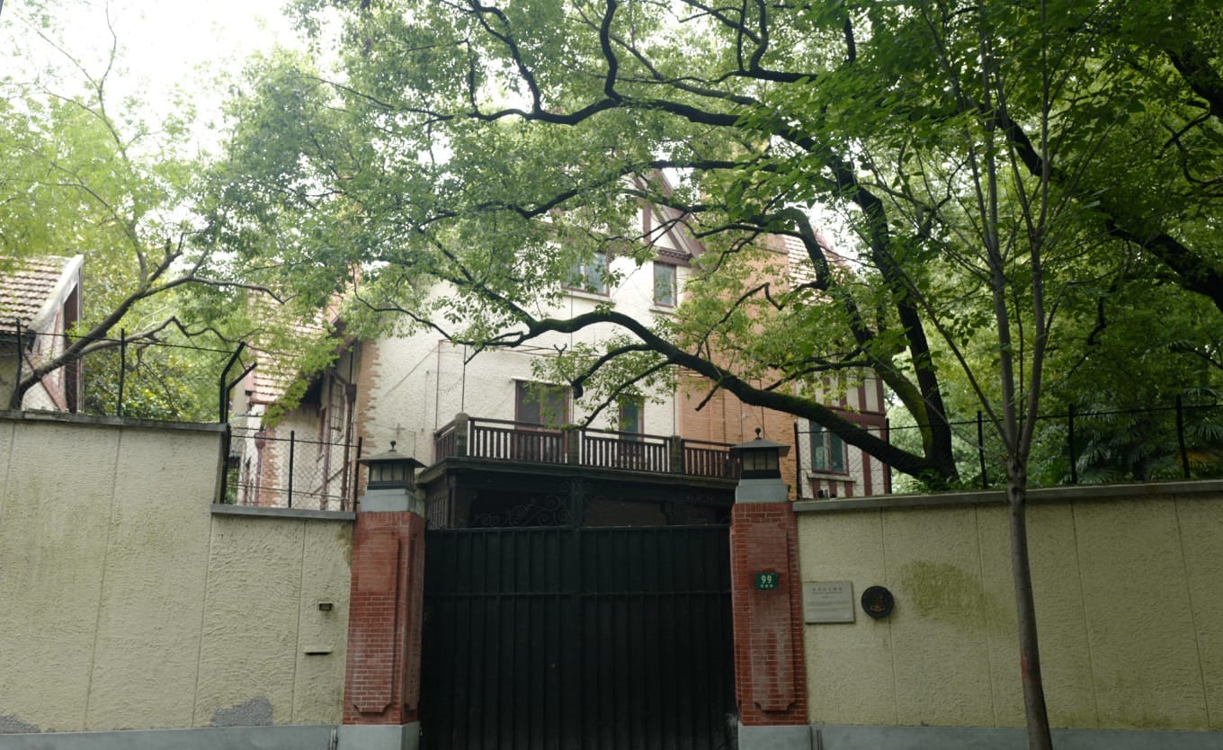 The English country villa that was the former residence of Liu Jingji at 99 Wukang Road
