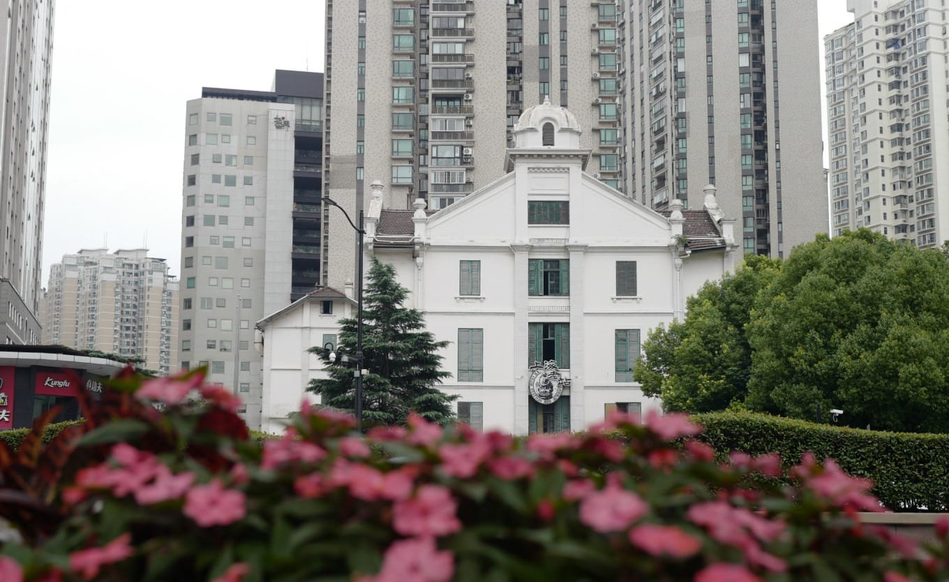 Another angle of the Convent of the Sacred Heart building