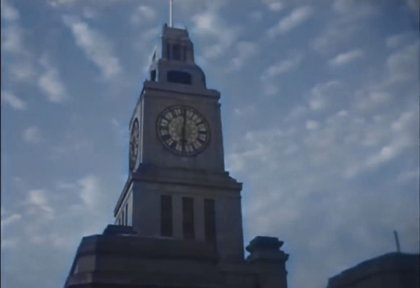 Architectural detail of the Customs House building
