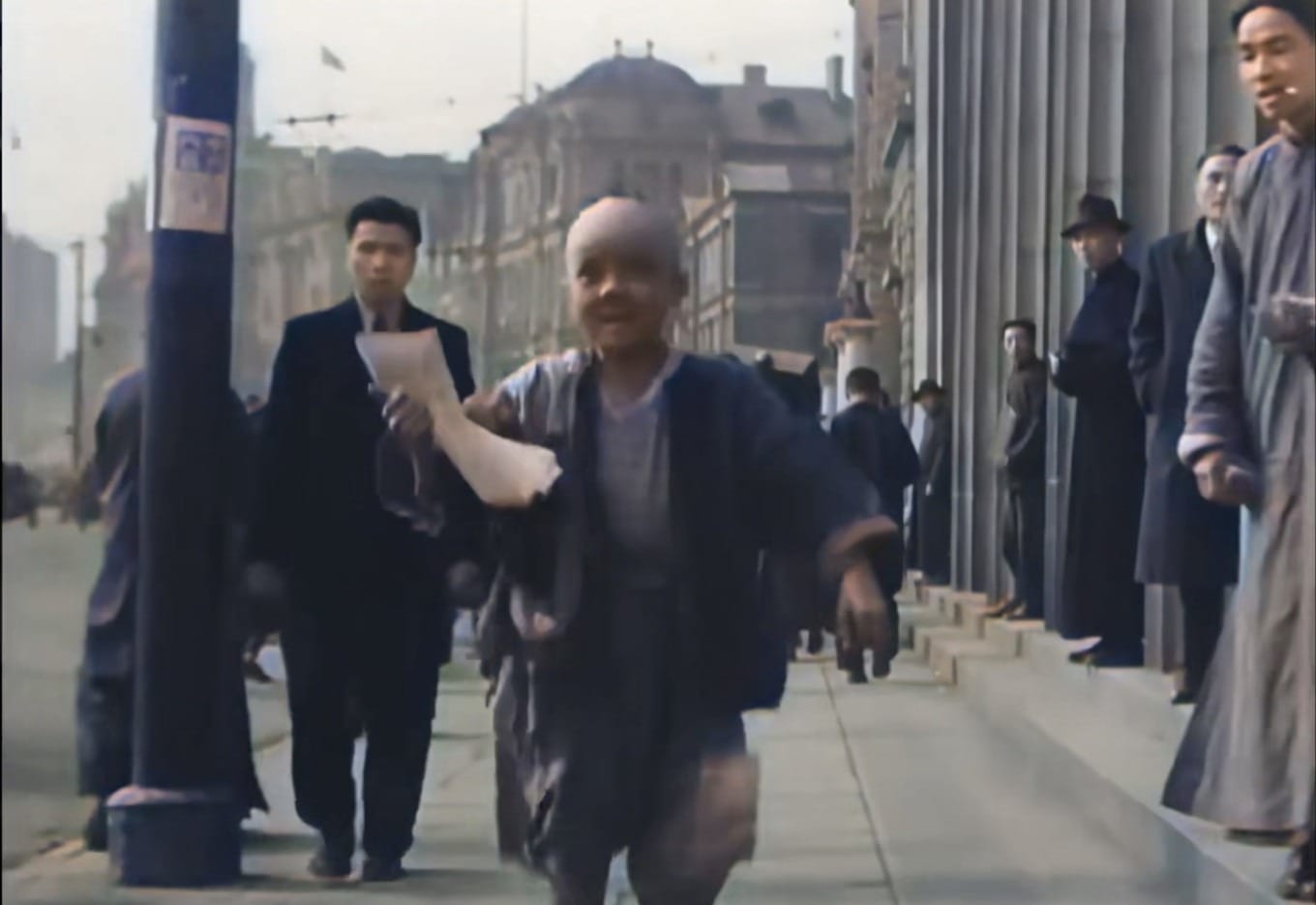 View of The Bund's architecture from a different angle