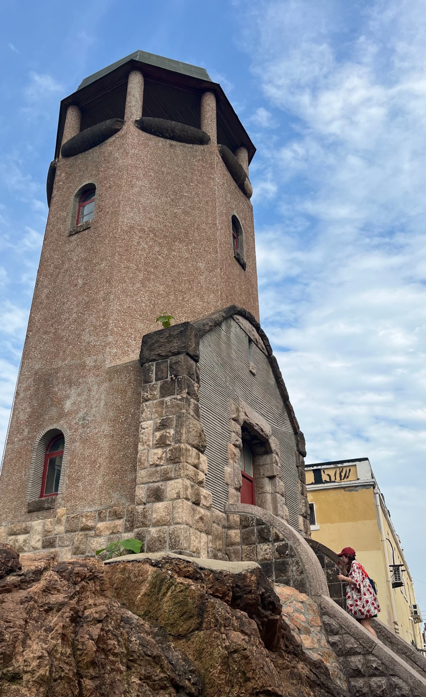 Close-up of Wanghuo Tower
