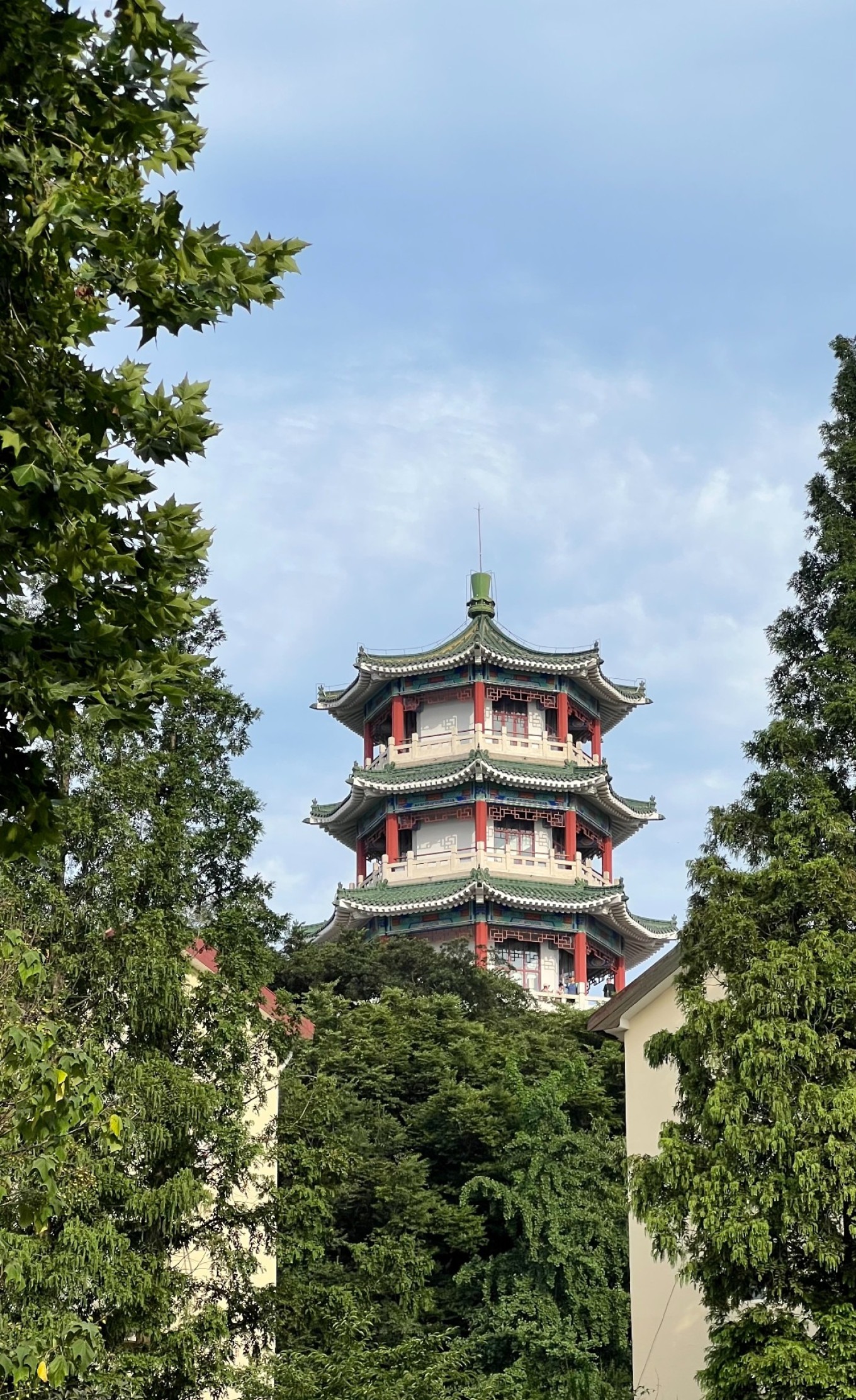 Panoramic view of Qingdao from Xiaoyushan