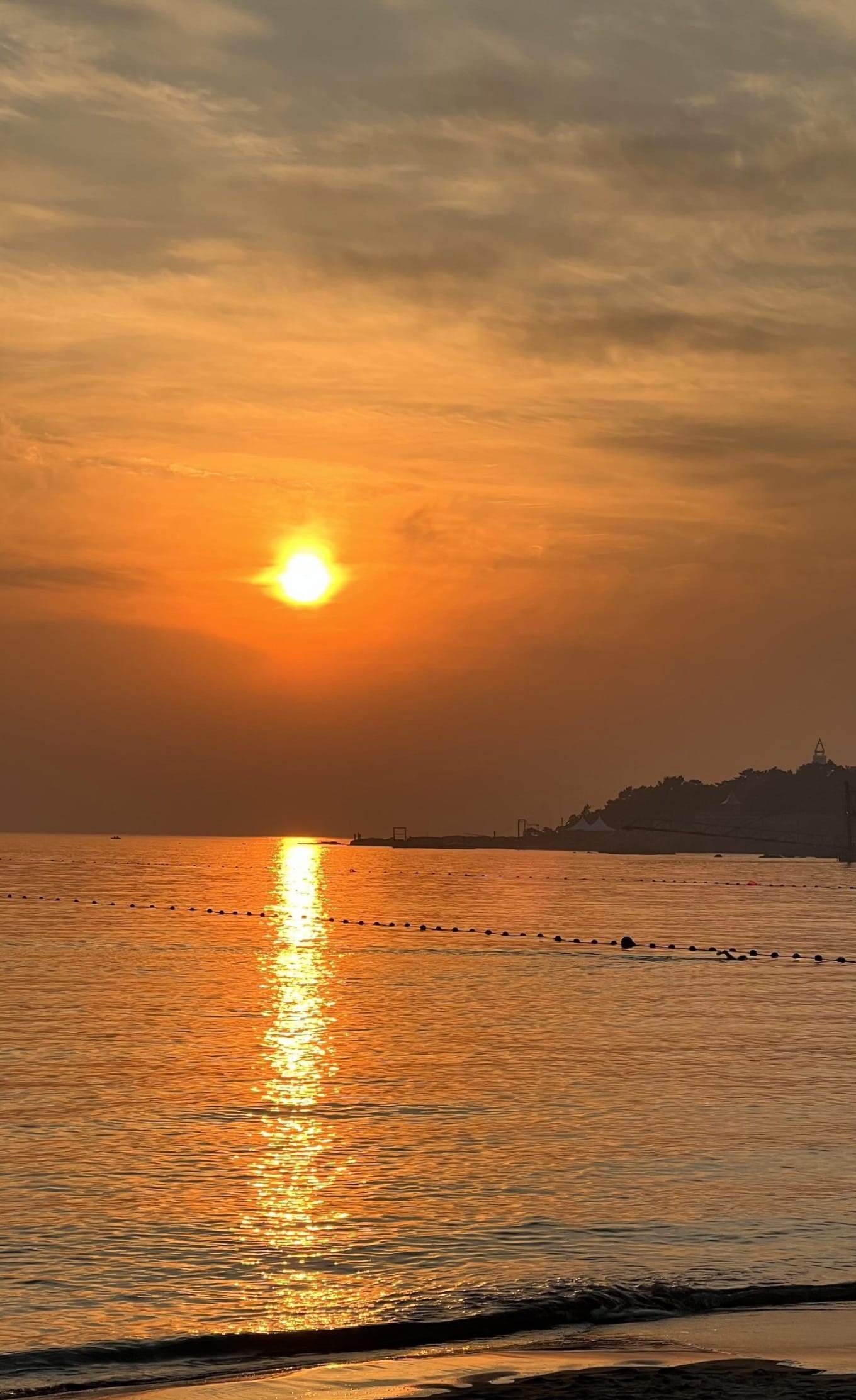 Sunset at First Bathing Beach