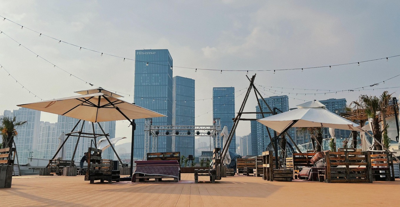 Another rooftop view