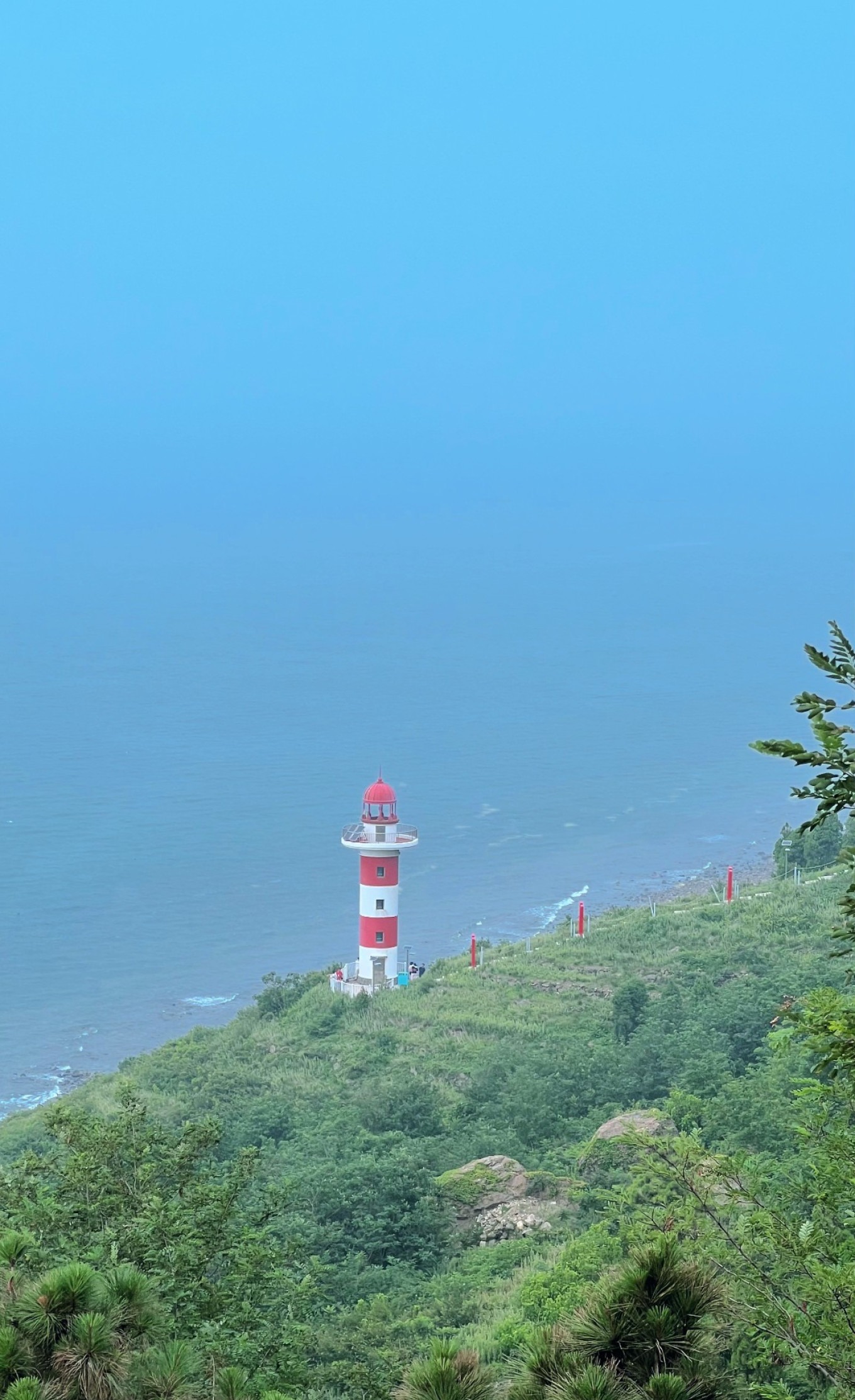 Sunset over Lingshan Island