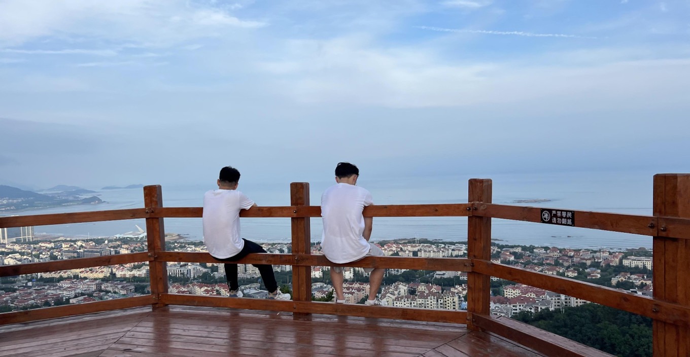 View of sea from Fushan
