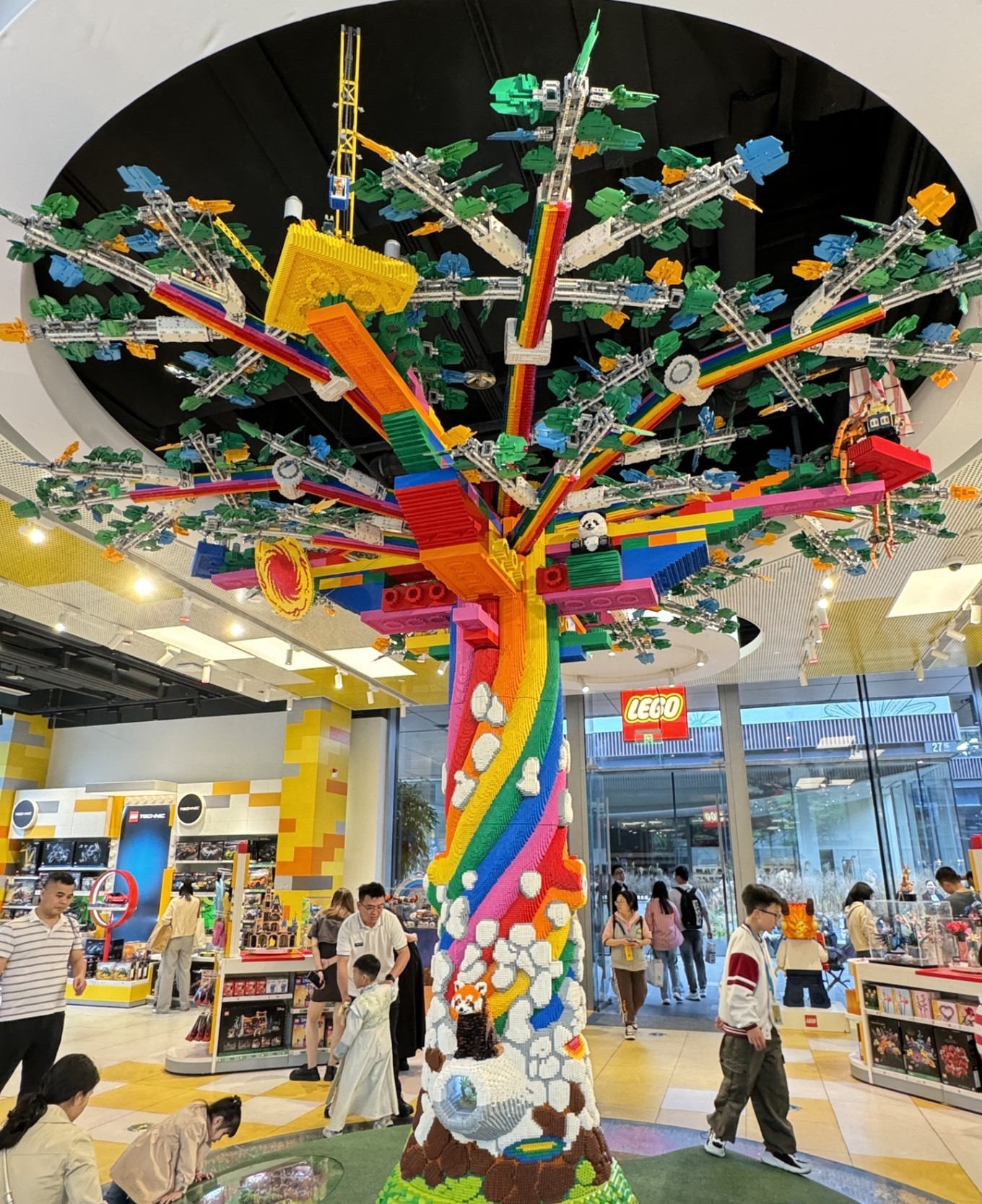 Wangping Street with trendy cafes and bars