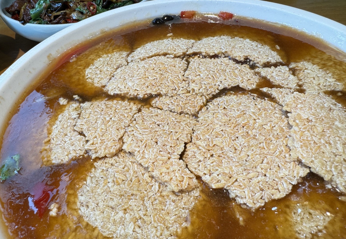 Fried green beans with minced pork