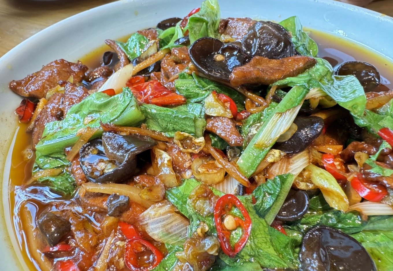 Sichuan hotpot with boiling broth