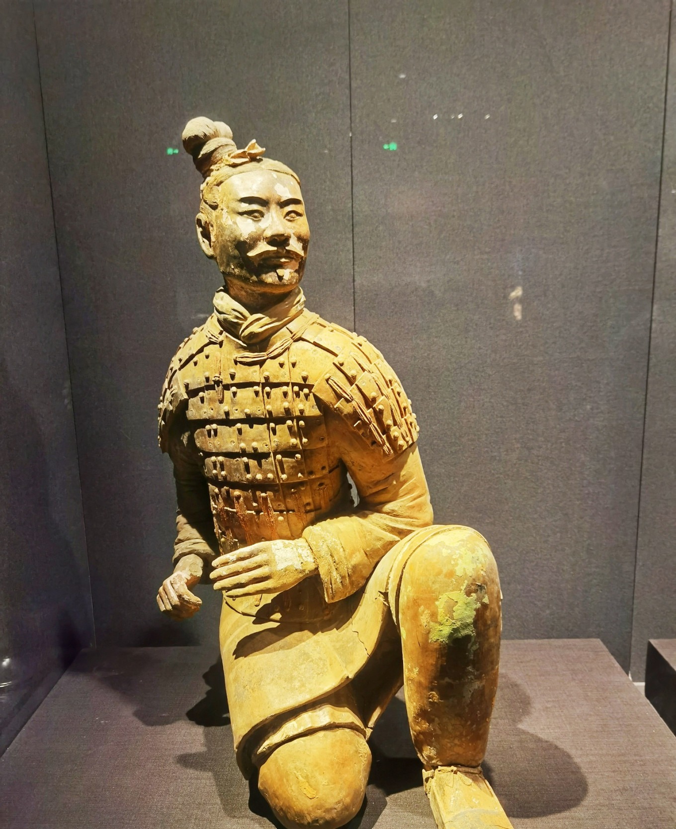 Kneeling archer replica from Terracotta Army
