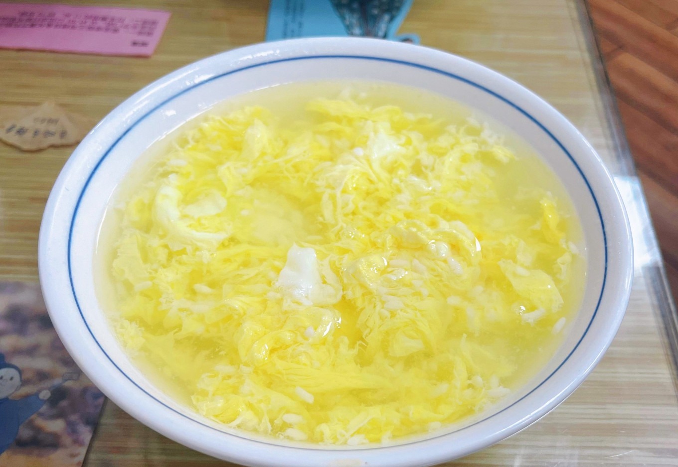 Egg and fermented rice soup