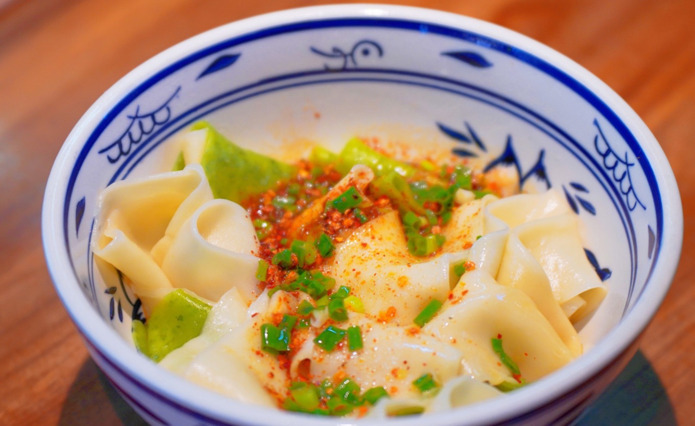 Youpo noodles at Old Mi's Paomo