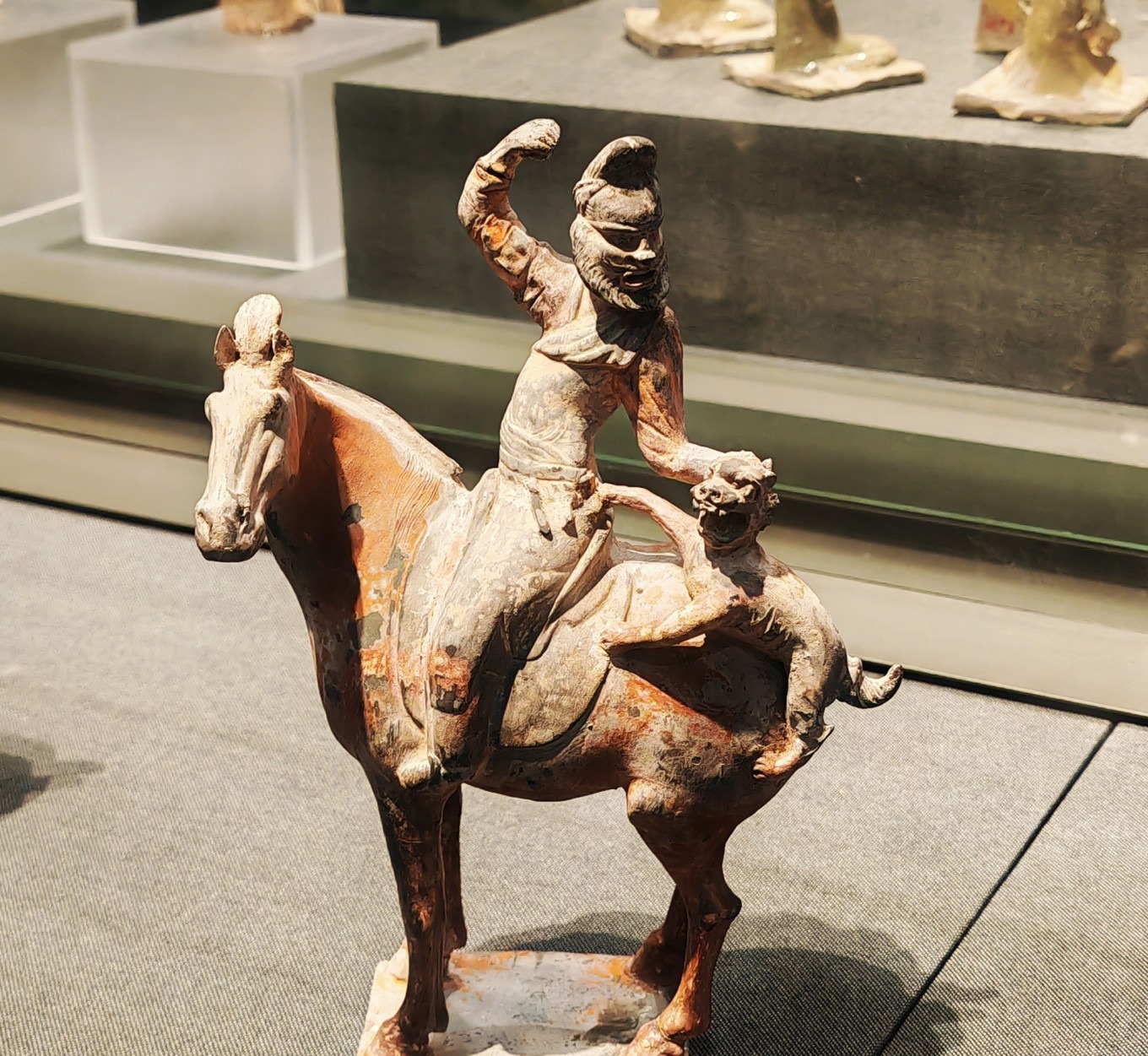 Ming dynasty furniture exhibit at Shaanxi History Museum