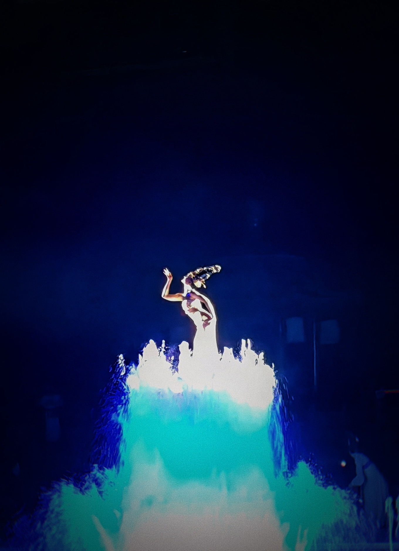 Fireworks and special effects during the performance