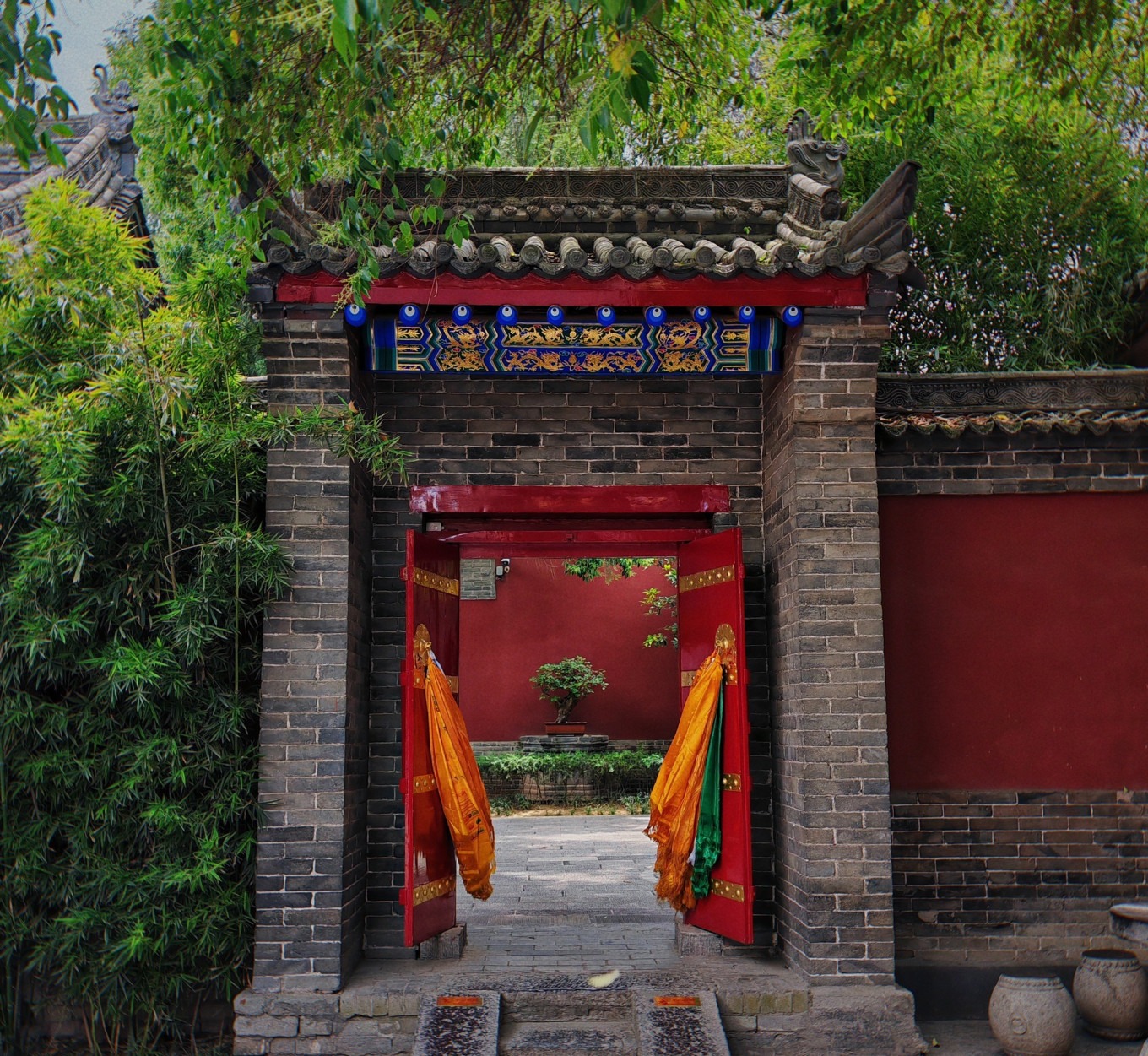 Kangxi stele at Guangren Temple