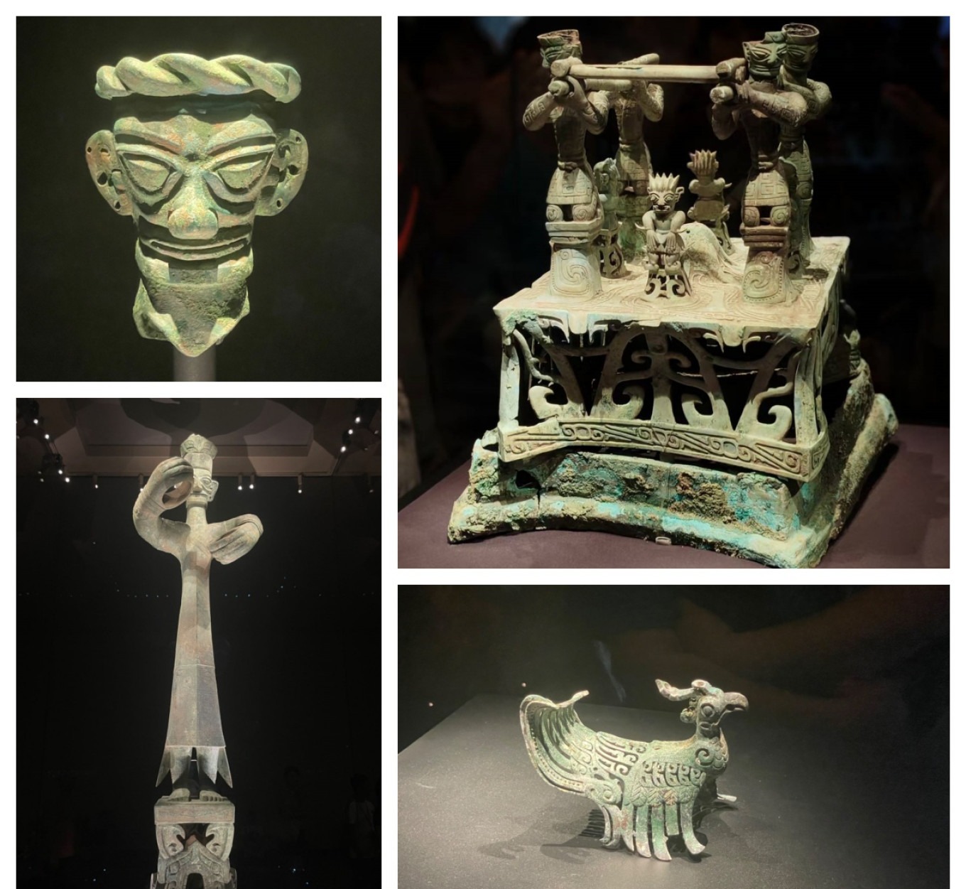Bronze standing figure, the tallest bronze statue from Sanxingdui