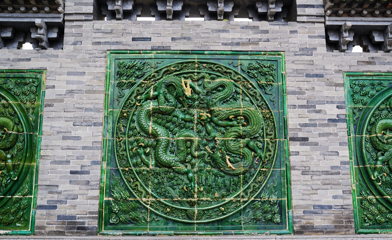 Six-Dragon Screen at Lu'an Prefecture City God Temple
