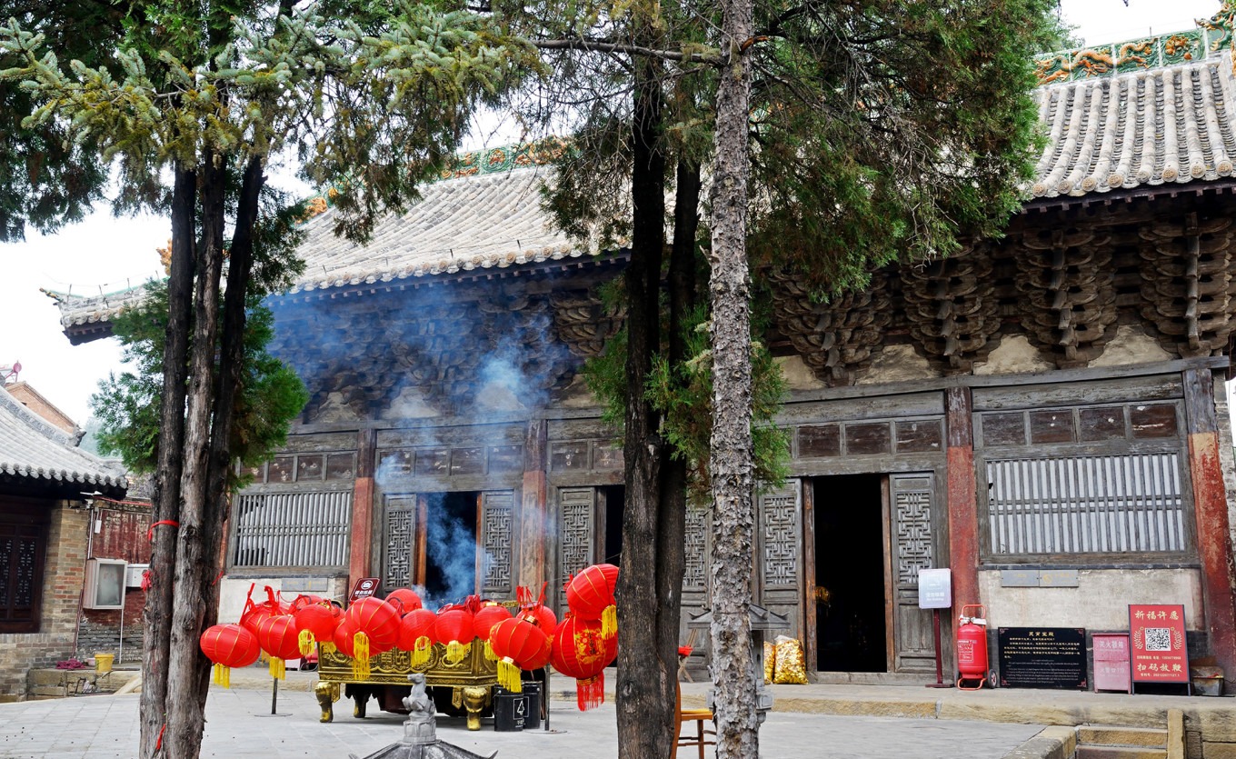 Yuhuang Hall, the main hall of Yuhuang Temple