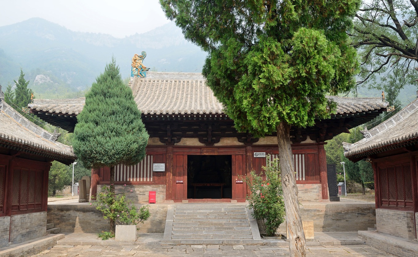 Mituo Hall bracket and pupai fang detail