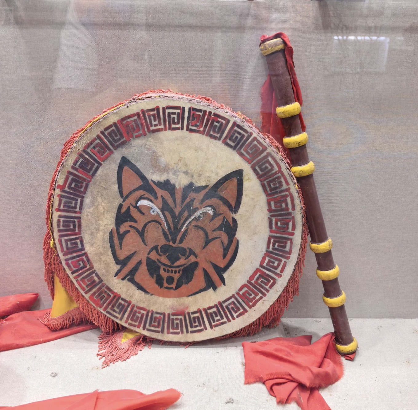 Traditional musical instruments used in folk dances