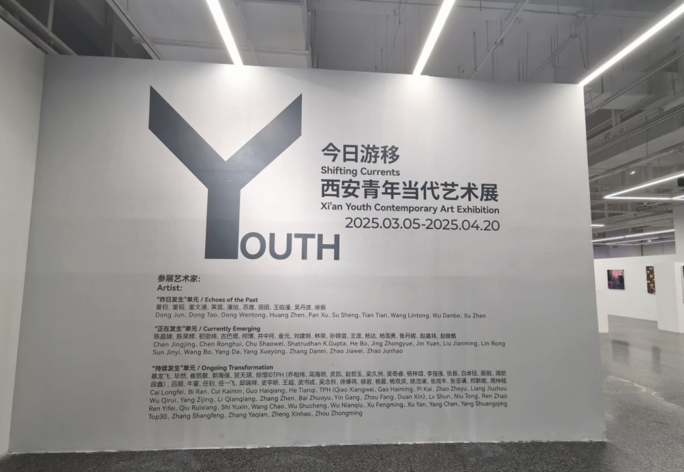Young contemporary art exhibition at Xi'an Art Museum
