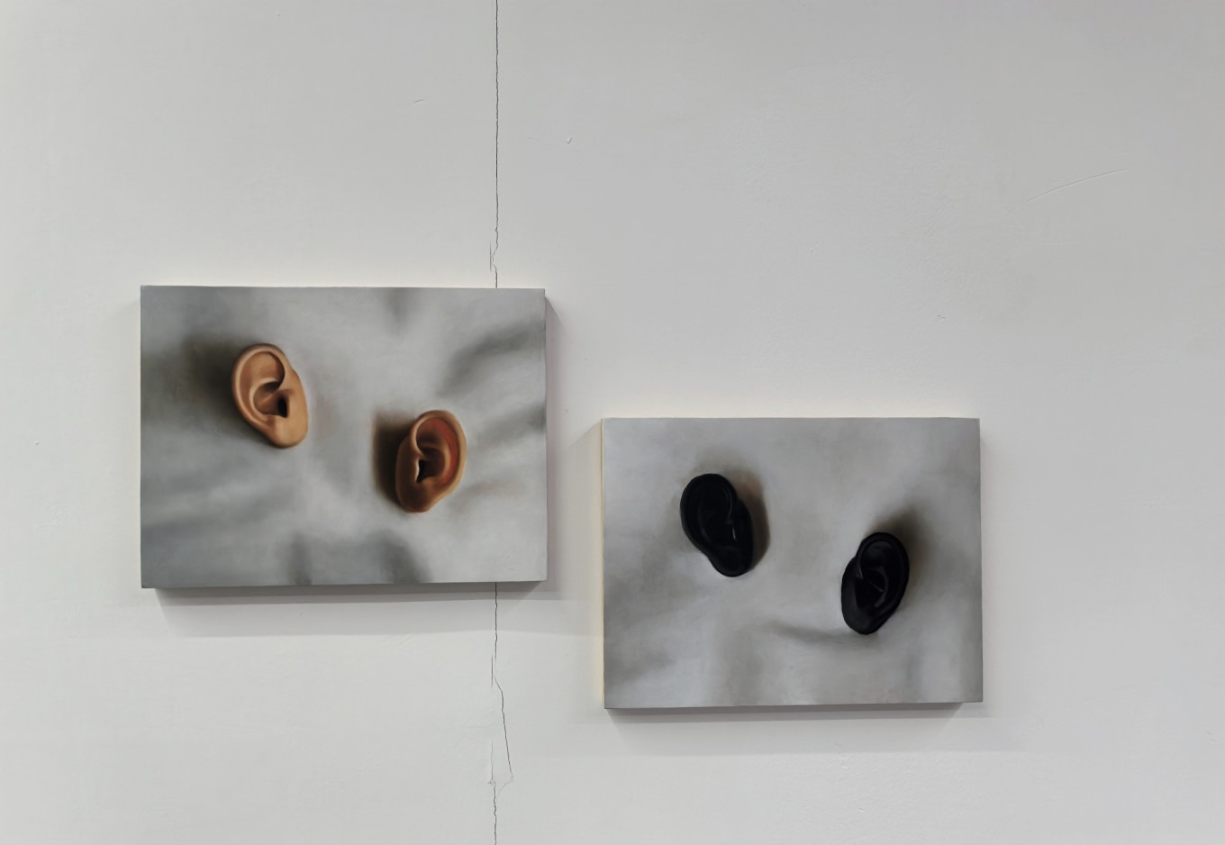 Artwork titled Left Ear and Right Ear