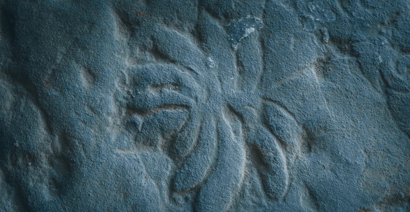 Buddha head fragment