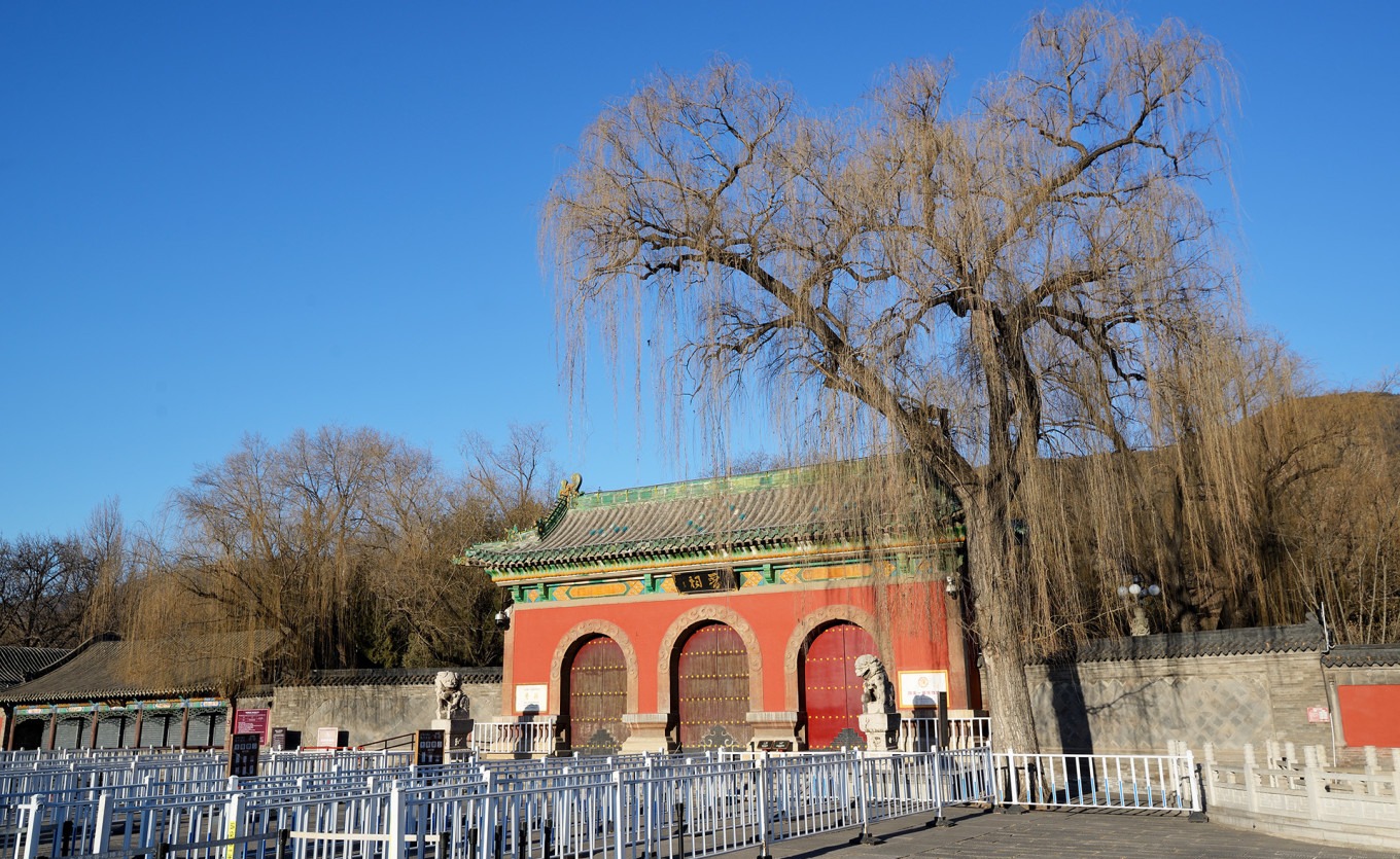 Water Mirror Terrace, a Ming-Qing stage building at Jinci
