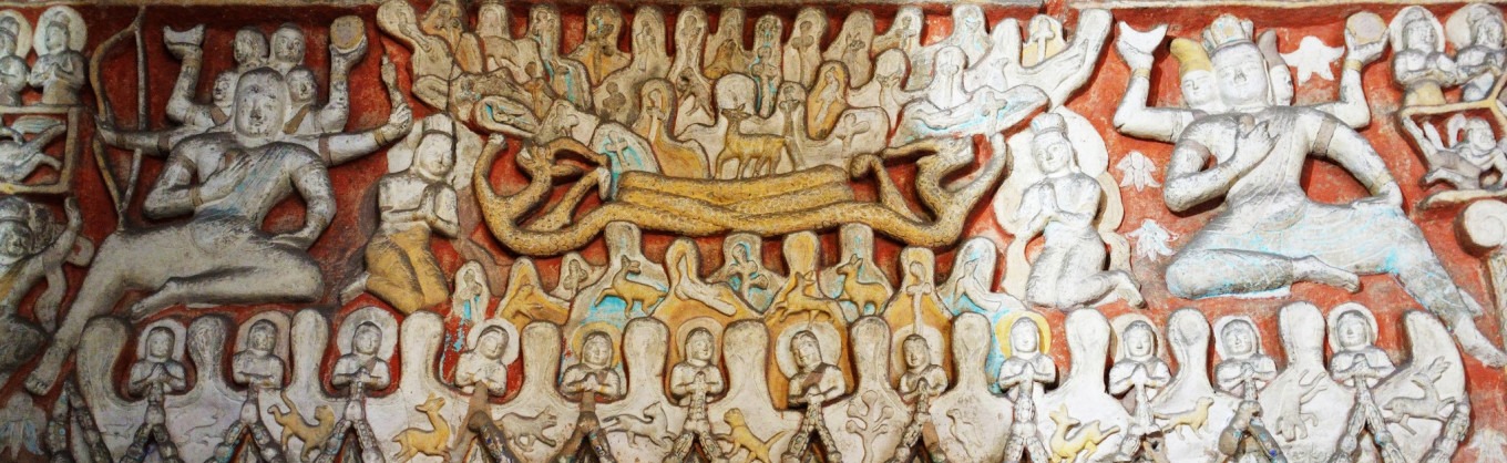 Cover image of the special feature on Yungang Grottoes